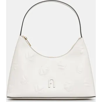 Kabelka Kožená kabelka Furla béžová barva, WB00782.BX3822.1704S1007 01X, vel. ONE SIZE