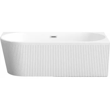 Vana Volně stojící akrylátová vana Invena Glamour, odtok uprostřed, 170 x 80 cm