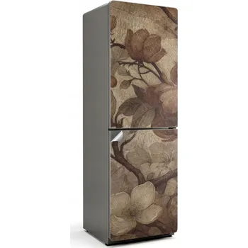 Fototapeta Fototapeta Samolepicí dýha na ledničku Vyplavená květinová kompozice