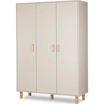 Dětská skříň Drewex Skříň 3-dílná LAURA béžová - buk