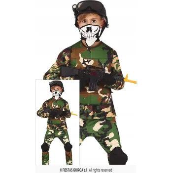 Karnevalový kostým MASKÁČOVÝ MASKÁČOVÝ KOSTÝM MASKOU LEBKA 146