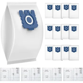 12 sáčků do vysavače 3D Efficiency Mielle