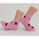 dívčí nízké ponožky s beruškami Trepon Lienka velikost 19-21