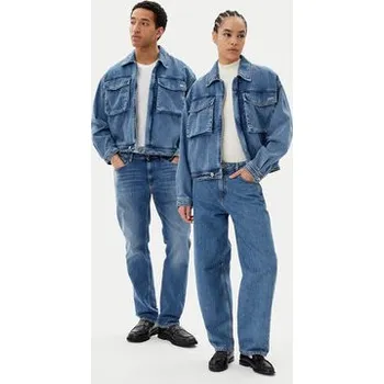 Dámská větrovka Filling Pieces Jeansová bunda Unisex 78620769975 Modrá Regular Fit L