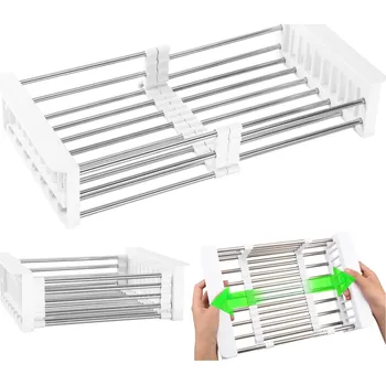 Odkapávač na nádobí Teleskopický odkapávač Ordos bílý