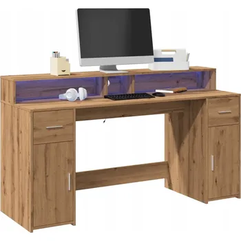 Psací stůl Psací stůl VidaXL 1 x 1 x 1 cm dub
