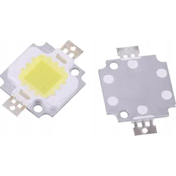 Žárovka 10X LED COB Čip 10W 10V Studená bílá 600LM