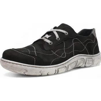 Dámské polobotky DÁMSKÉ POLOBOTKY KACPER 2-0155 165+174 ČERNÁ Barva: Černá, Velikost: 38