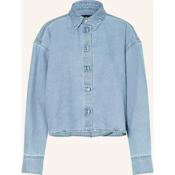 Dámská halenka 7 For All Mankind Dámská Svrchní Džínová Košile Nina, tmavě...