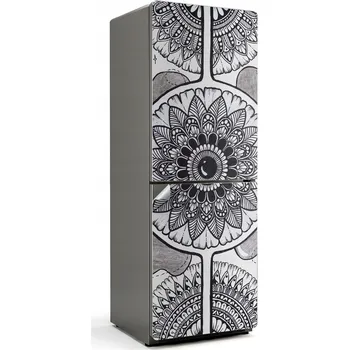 Fototapeta Samolepicí Samolepicí Antibublinková na ledničku Květinový vzor mandaly