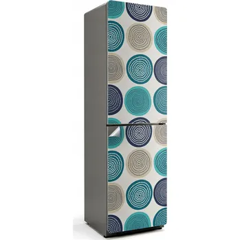 Fototapeta Samolepicí Samolepka Na Ledničku, fólie do kuchyně - kruhy a spirály