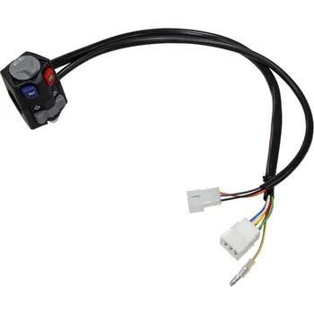 Osvětlení pro motocykl PSYCHIC kombinovaný spínač zapalování, světel, signalizace i blinkrů na řídítka KTM EXC 125/200/250/300 (TPI) 15-20, EXCF 250/350/450/500 15-20, FREERIDE 250/350 15-19 (78111029000;78111070000) (PSYCHIC kombinovaný spínač zapalování, světel, signalizace i