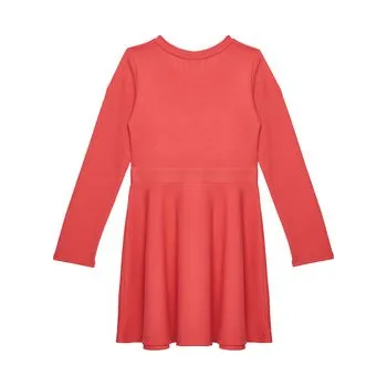 Dámské šaty Calvin Klein Jeans Každodenní šaty Logo Tape IG0IG02666 D Růžová Regular Fit 12Y