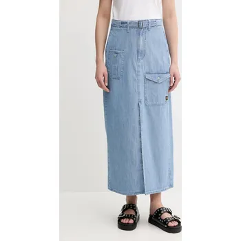 Dámská sukně Džínová sukně G-Star modrá barva, maxi, D24886-D953 D24886.D953 50J, vel. 26