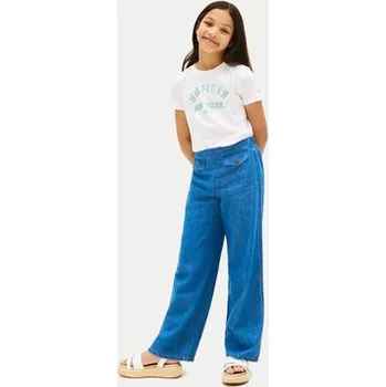 Oblečení a móda Tommy Hilfiger T-Shirt Graphic KG0KG08813 Bílá Regular Fit 8Y