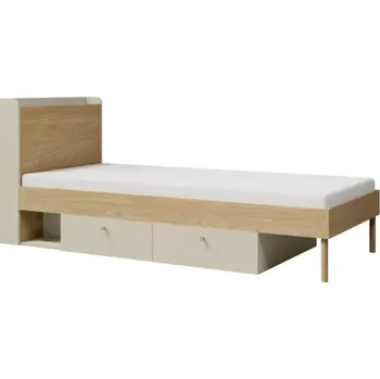 Dětský pokoj Postel Yuva R13 béžová/dub - SLEVA 3% s kodem radost25