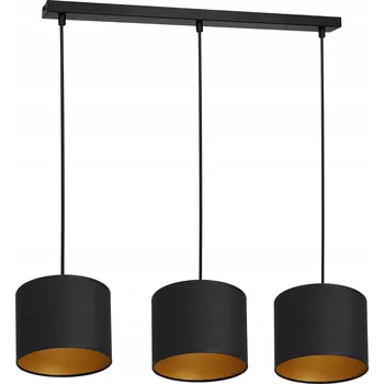 ZÁVĚSNÁ LAMPA LUMINEX ARDEN 3493 ČERNÁ / ZLATÁ