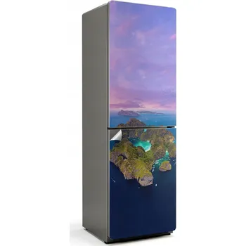 Fototapeta Designová Samolepka Samolepicí na Lednici Tropický ostrov s lagunou