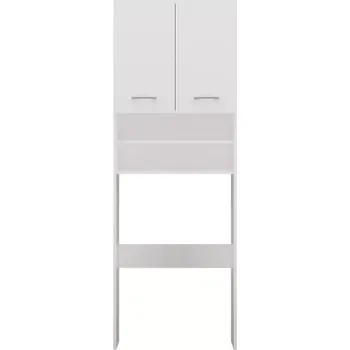 Koupelnový nábytek Skříňka nad pračku Pema bílá - SLEVA 3% s kodem radost25