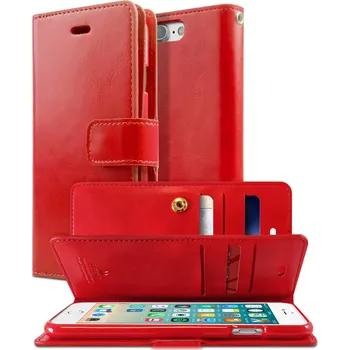 Pouzdro na mobilní telefon Mercury Knížkové pouzdro na iPhone 7 Plus / 8 Plus - Mercury, Mansoor Diary Red