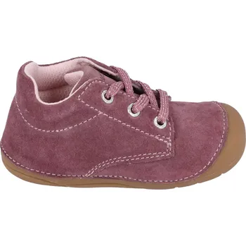 Dětská móda Barefoot boty Lurchi - Flo suede wildberry 20