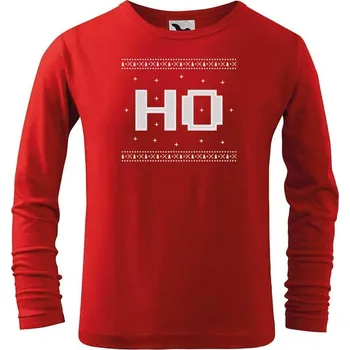 Chlapecké tričko DOBRÝ TRIKO Dětské triko s vánočním potiskem HO Velikost: 158/12 let, Barva: Červená