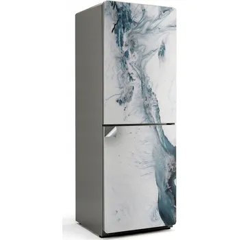 Fototapeta Samolepicí Samolepicí bez bublin na ledničku Abstraktní vzor tekutin