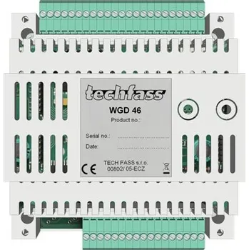 Relé MWGD 46XT - Řídící modul se 2x wiegand vstupy a 4x relé / 4x Aperio