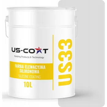 barva na zeď BARVA SILIKONOVÁ FASÁDNÍ BARVA BÍLÁ ZLOMENÁ DO ŠEDÉ F251 UV 10L