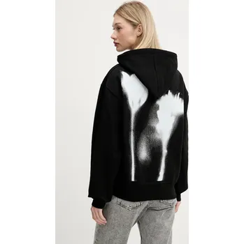 Dámská mikina Bavlněná mikina Karl Lagerfeld Jeans A3W20038 černá 99X, vel. XS