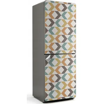 Fototapeta Ochranná samolepka na ledničku Samolepicí Fólie Geometrický vzor kosočtverců