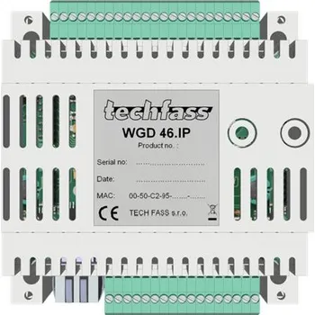 Relé MWGD 46XT.IP - Řídící modul se 2x wiegand vstupy, 4x relé a ethernetem