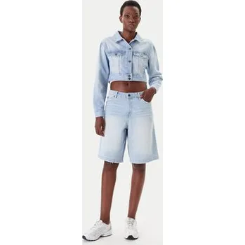 Pánská bunda Karl Kani Jeansová bunda PD00005493 Modrá Regular Fit XS