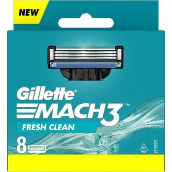 Holítko Gillette Mach3 náhradní hlavice 8 ks