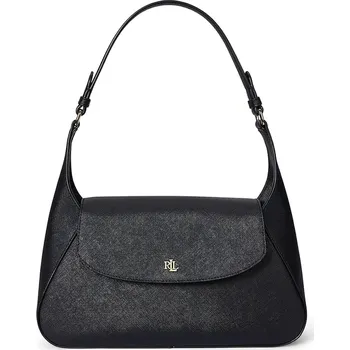 Kabelka Kožená kabelka Lauren Ralph Lauren černá barva, 431969364 99X, vel. ONE SIZE