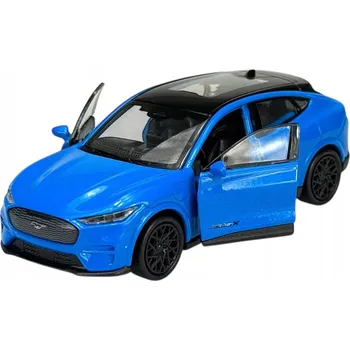 autíčko WELLY 2023 FORD MUSTANG MACH-E GT MODRÝ 1:34 NOVÝ KOVOVÝ MODEL 43839