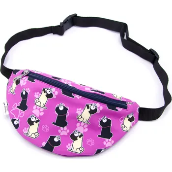 Ledvinka Pískací Potvůrky Ledvinka - mops Barva: ostružinová