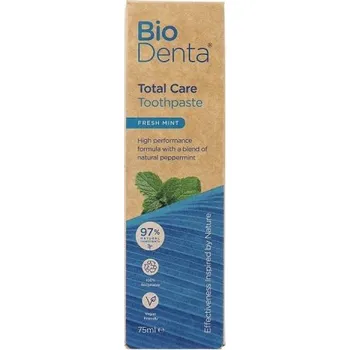 zubní pasta BioDenta Total Care Zubní pasta Fresh Mint 75 ml