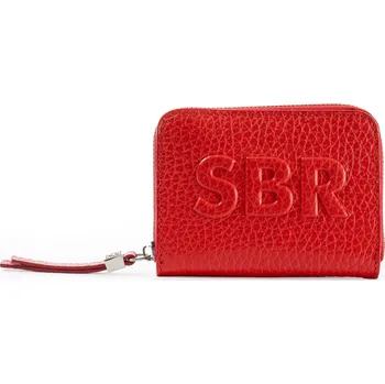 Peněženka SARA BURGLAR Taupe Red peněženka Červená