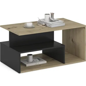 Konferenční stolek Halmar Konferenční stolek IVA dub artisan/černá
