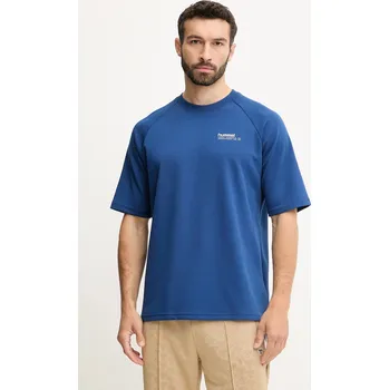 Pánské tričko Tričko Hummel 227643 modrá 95X, vel. XXL