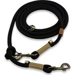 PafDog® Elegantní přepínací nastavitelné vodítko 14mm, 6 délek, černo-zlaté DÉLKA VODÍTKA: 5 metrů