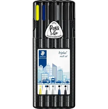 Staedtler Triplus Black Box 34 SB6B 6 ks
