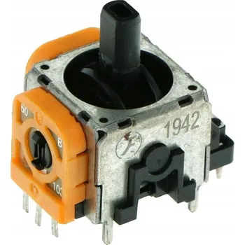 Gamepad Joystick, analog V4 3D 2001 pro ovladače DualShock PS4 v5.0, oranžový