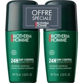 Biotherm Sada kuličkových deodorantů Homme (24H Day Control) 2 x 75 ml + 2 měsíce na vrácení zboží