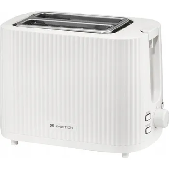 Topinkovač Toustovač AMBITION Curly taupe 69613 Béžový S táckou na drobky a funkcí STOP