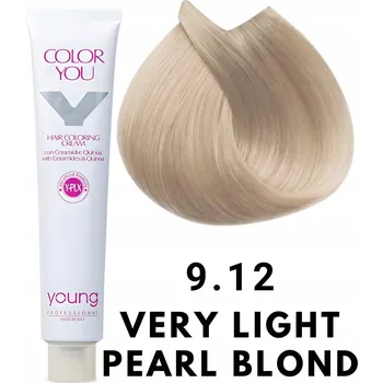 Barva na vlasy Young Color You Barva na vlasy s plexem, ceramidy a quinoou 9.12 100 ml