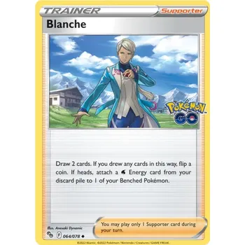 Sběratelská karetní hra Blanche 064/078 - Pokémon GO Typ karty: Non-Holo