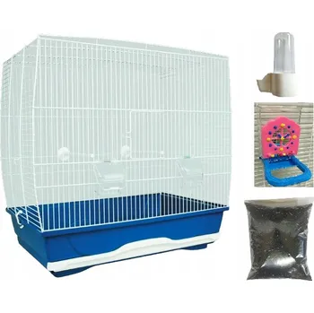 Klec pro papouška, kanárka, zebřičku velká KATIA XXL NAPÁJEČKA KRMIVO +