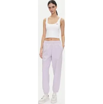 Dámské oblečení Calvin Klein Jeans Teplákové kalhoty Monologo LV047B235G Fialová Regular Fit XS